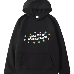 Call Me If You Get Lost Black Hoodie