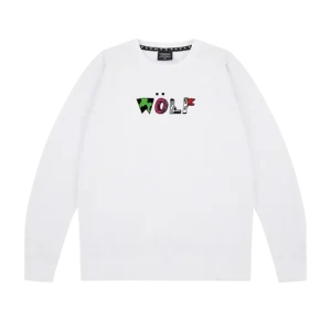 White Tyler The Creator Wolf Sweatshirt